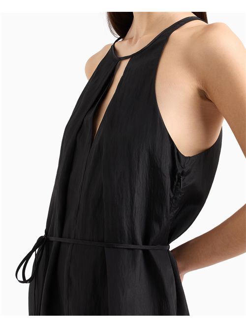 Abito lungo donna AX smanicato con cintura ARMANI EXCHANGE | XW000491-AF12752UC001